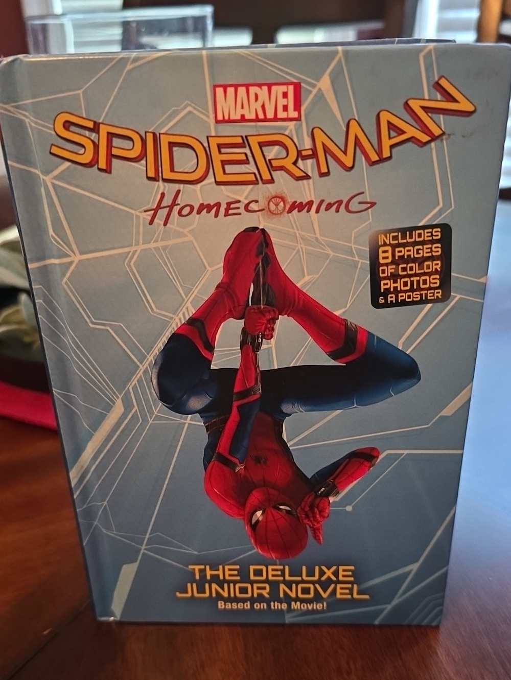 Marvel Spider-Man Homecoming Deluxe Junior Novel - Hard Cover Book